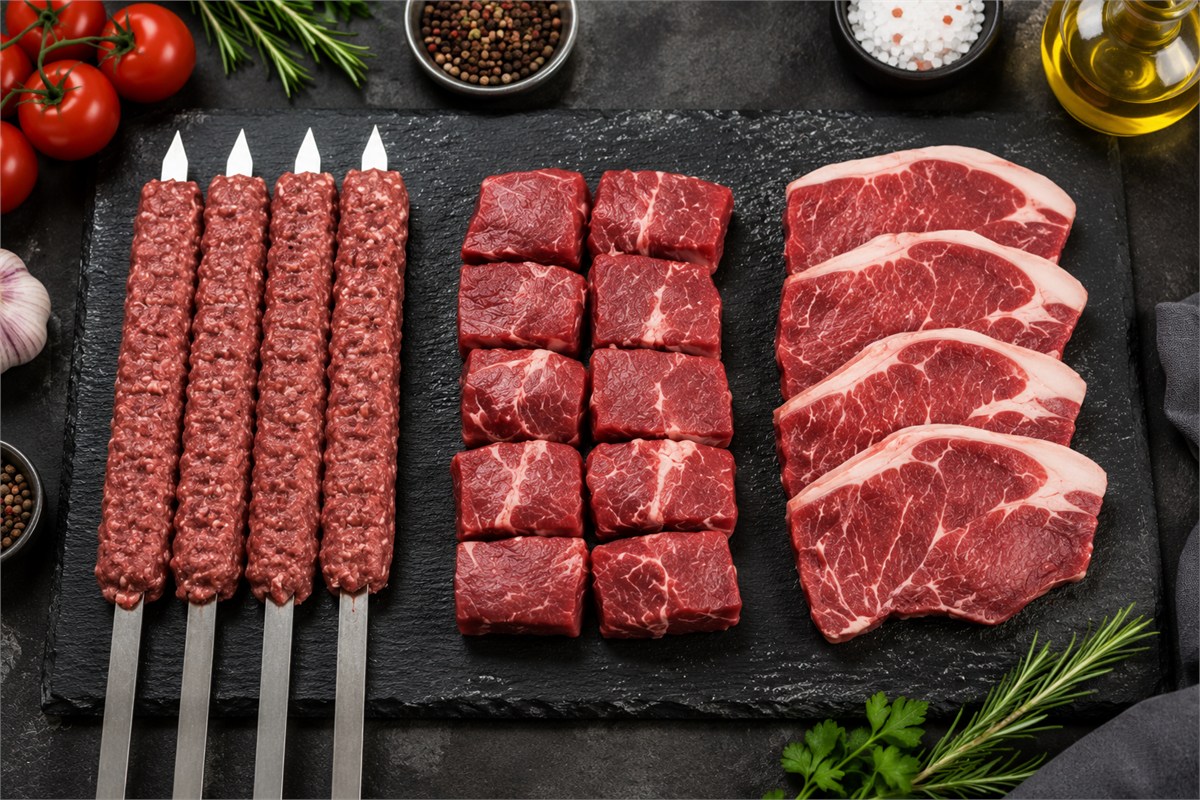 بهترین گوشت برای کباب؛ راهنمای انتخاب برای یک کباب نرم و خوش‌طعم